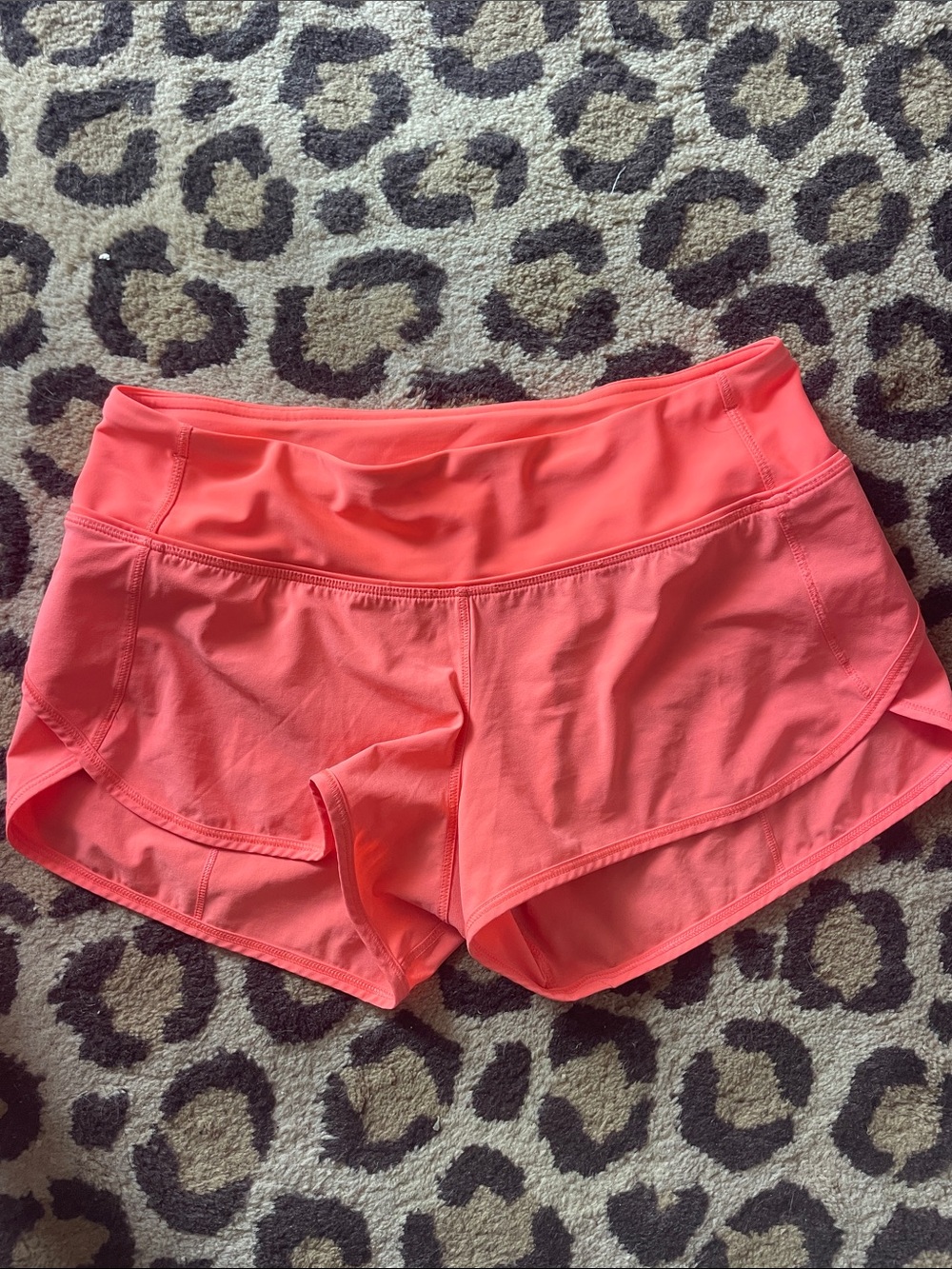 lululemon athletica Coral/Pink Athletic Shorts